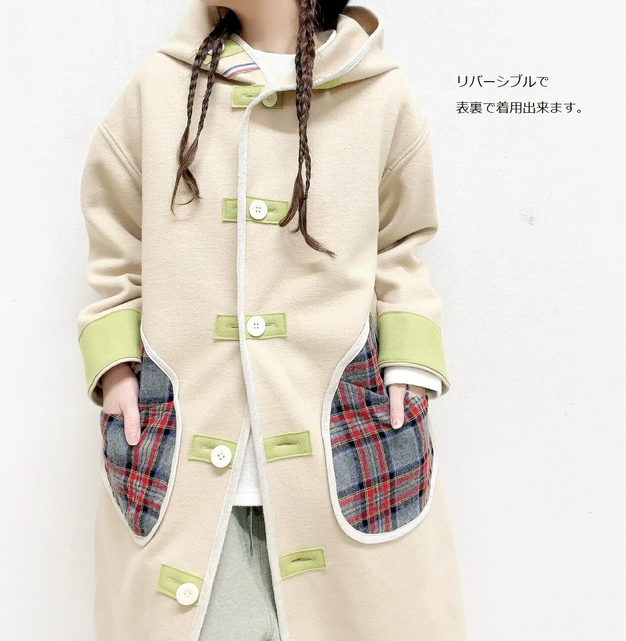 楽天市場】【快晴堂】Wideリバーシブルコート / 33JK-67 : syozikiya