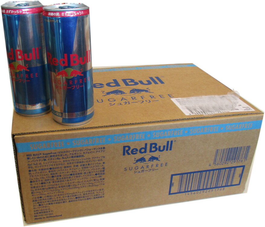 楽天市場】【送料無料】レッドブル シュガーフリー エナジードリンク