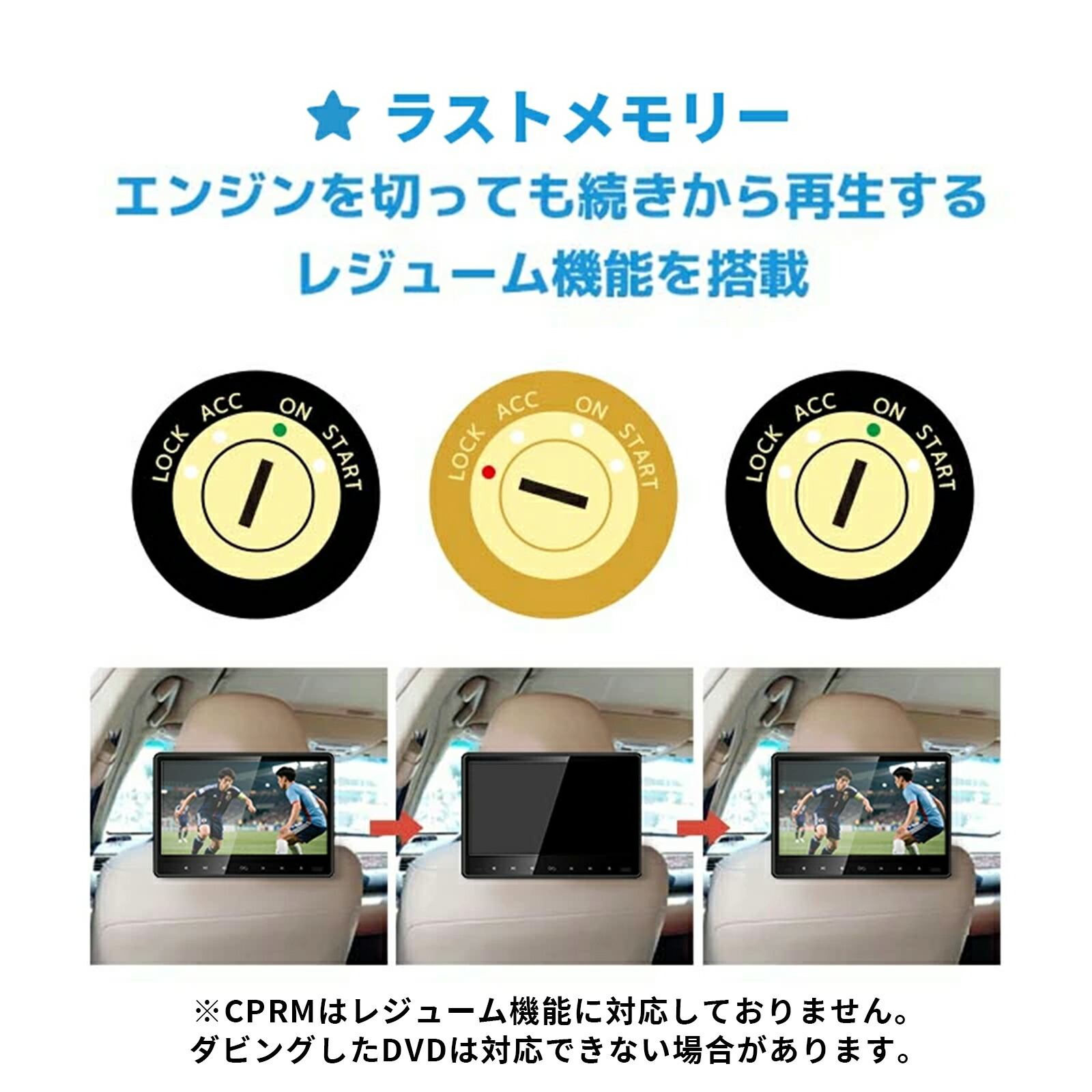 楽天市場】ヘッドレストモニター 2個セット 10.1インチ DVDプレイヤー