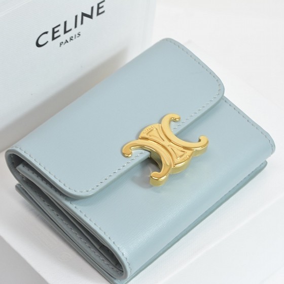 楽天市場】【未使用品】 セリーヌ CELINE コイン入れ付き コンパクト