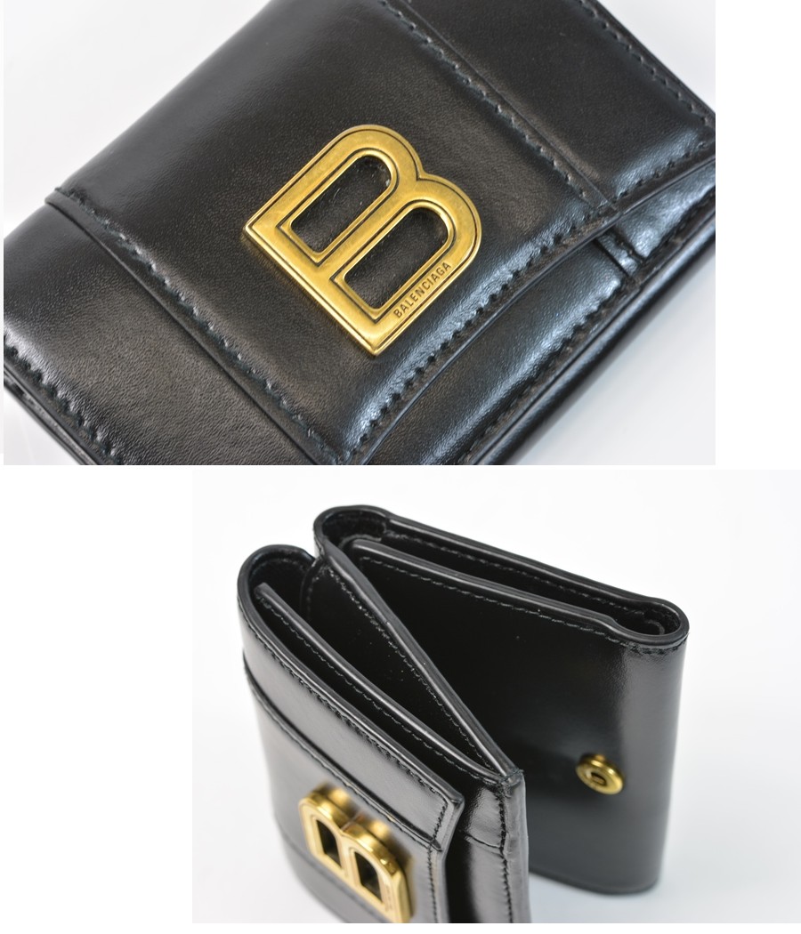 楽天市場】バレンシアガ 財布 アワーグラス コンパクト ウォレット