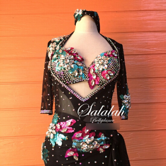 楽天市場】サイーディドレス sd16 ブルー ピンク シルバー 3色装飾