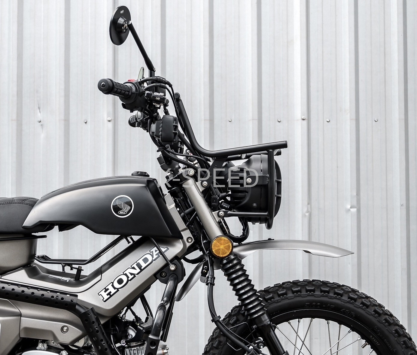 楽天市場】K-SPEED Diabolus CT72-GRAY フロントフェンダー for CT125