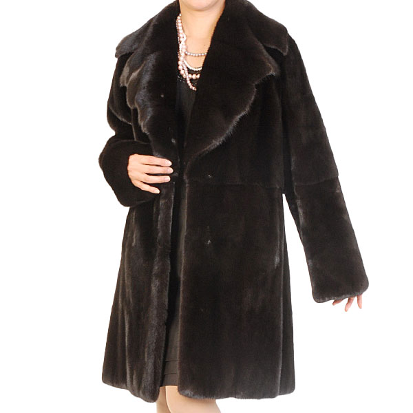 ☆未使用☆ ノーブル ブラックミンクストール ミンクファー S42 ☆未