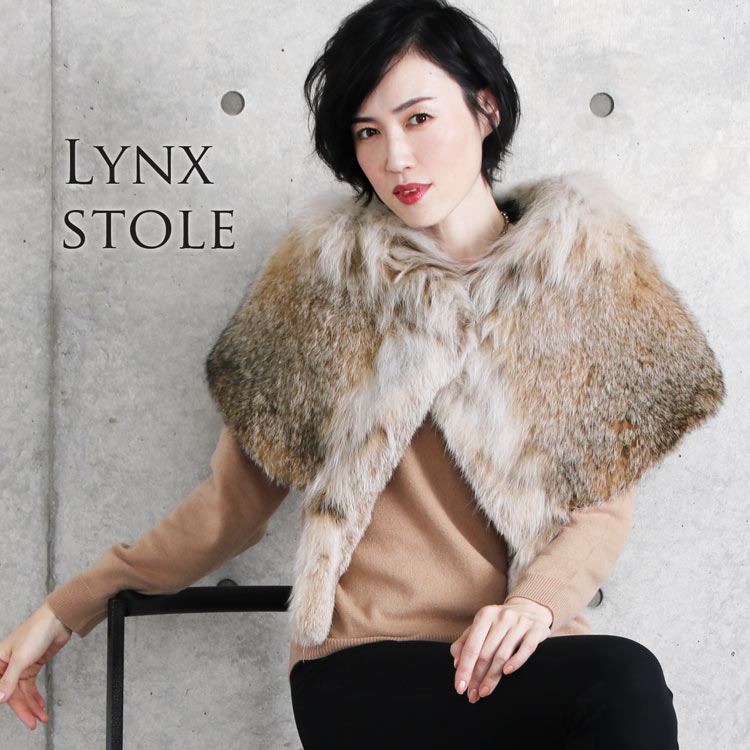 楽天市場】【40%offクーポン】ファー ストール レディース リンクス