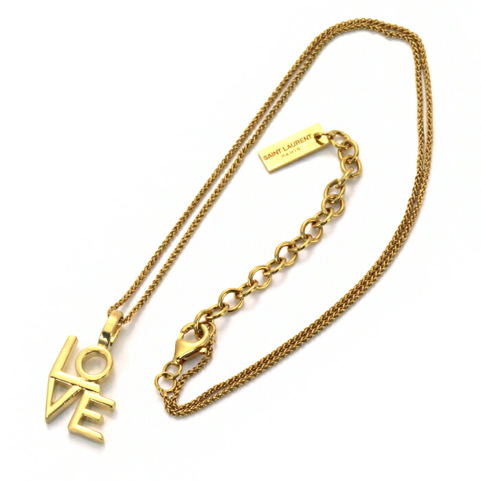 楽天市場】サンローラン ラブネックレス ペンダント レディース