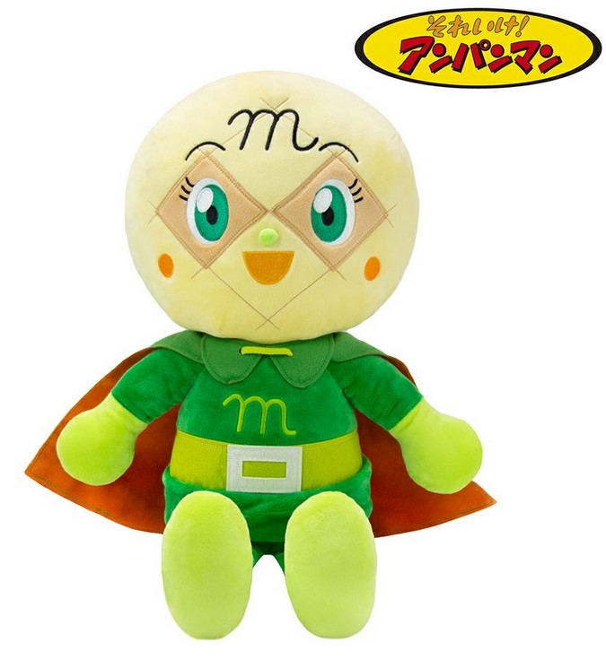 楽天市場】メロンパンナ ぬいぐるみ 大の通販