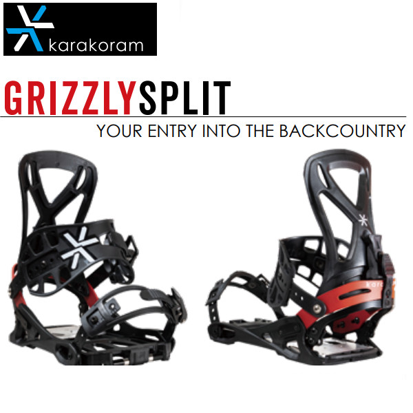 楽天市場】23-24 KARAKORAM カラコラム prime grizzly split