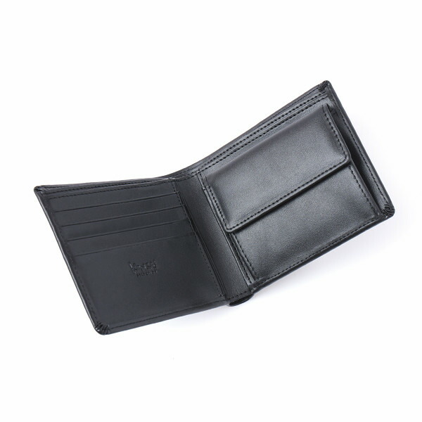 楽天市場】カンサイセレクション 二つ折財布 ブラック S-KSM15355BK