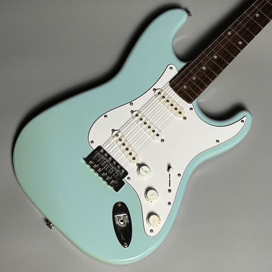 楽天市場】squier affinity stratocaster surf greenの通販