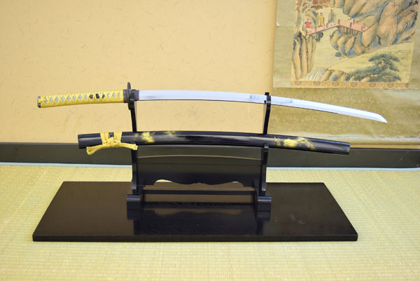 楽天市場】模造刀 マーブル金・大刀 -Gold Marble- 送料無料（代引