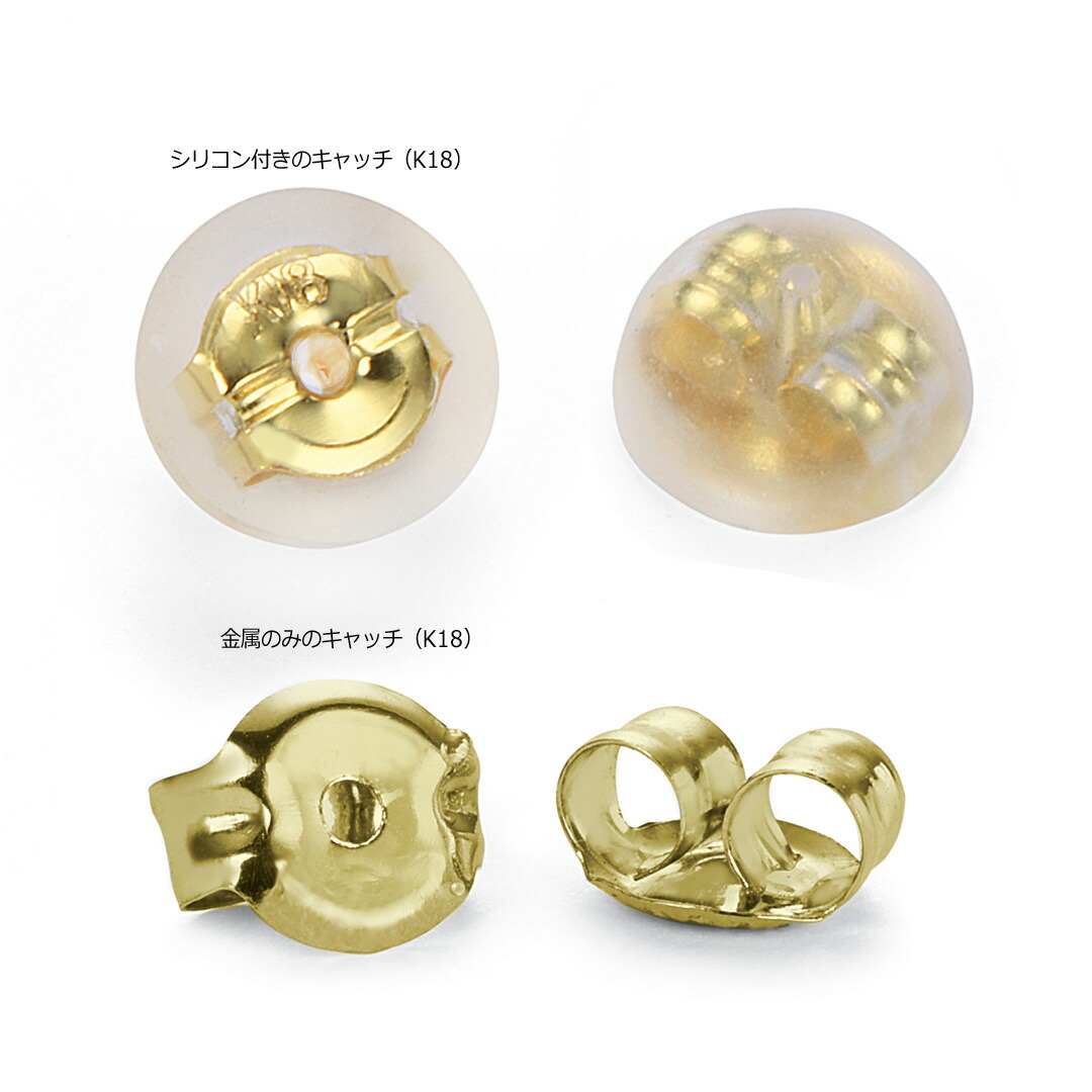 楽天市場】K18 ダイヤモンドフープ ピアス 0.5ct フープピアス 18k