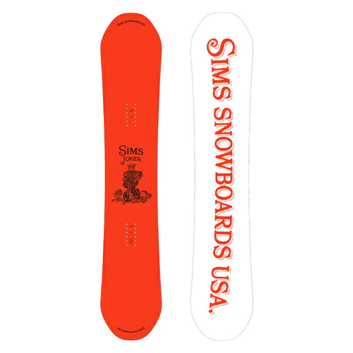 楽天市場】日本正規品 スノーボード 板 シムス SIMS JOKER (JP LTD