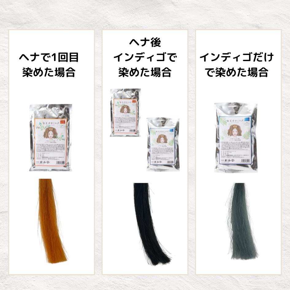 楽天市場】ヘナ白髪染め スターターセット 毛染め4点セット付
