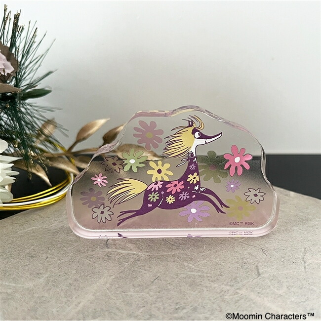 楽天市場】【公式店限定】 MOOMIN アクリルオブジェ はなうま : MOOMIN
