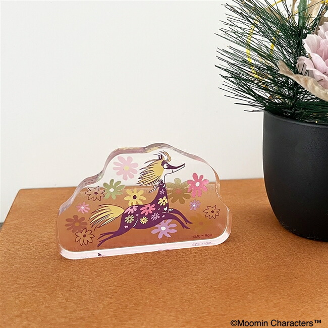楽天市場】【公式店限定】 MOOMIN アクリルオブジェ はなうま : MOOMIN