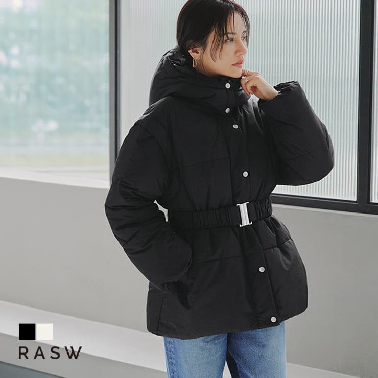 楽天市場】Pierrot [RASW]ウエストベルトファイバーダウンコート