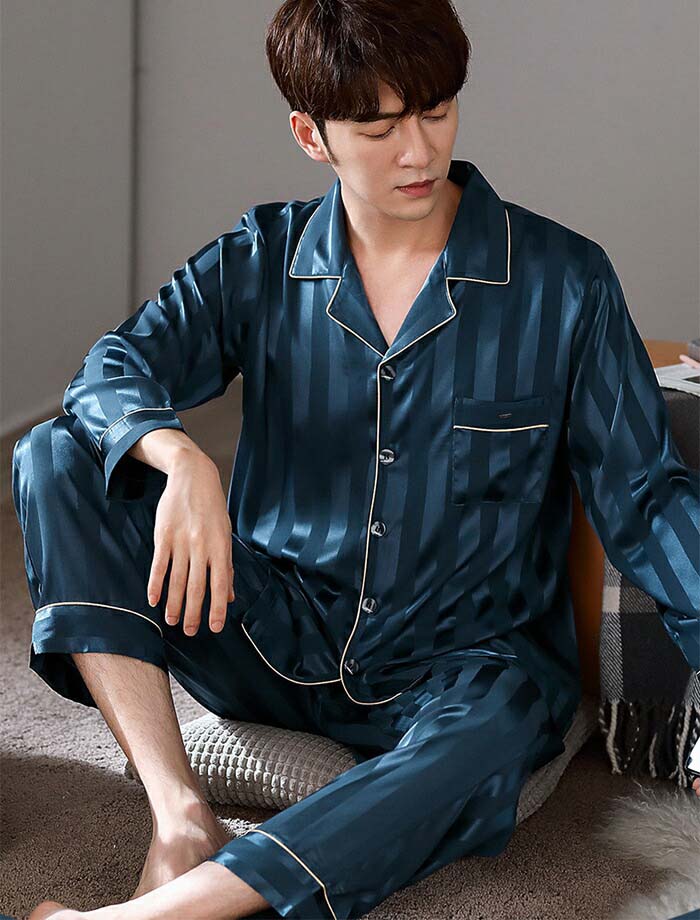 楽天市場】M?3XL 2点セットパジャマ メンズ 春 夏 パジャマ 上下セット