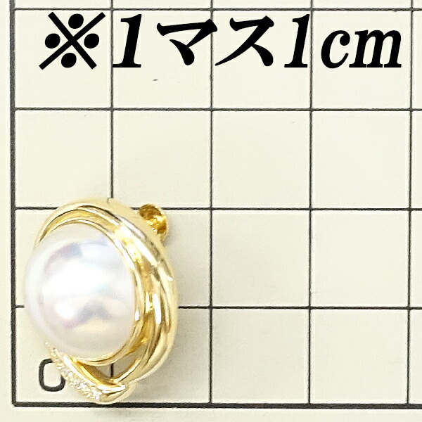 楽天市場】タサキ 田崎真珠 マベパール イヤリング 13.4mm