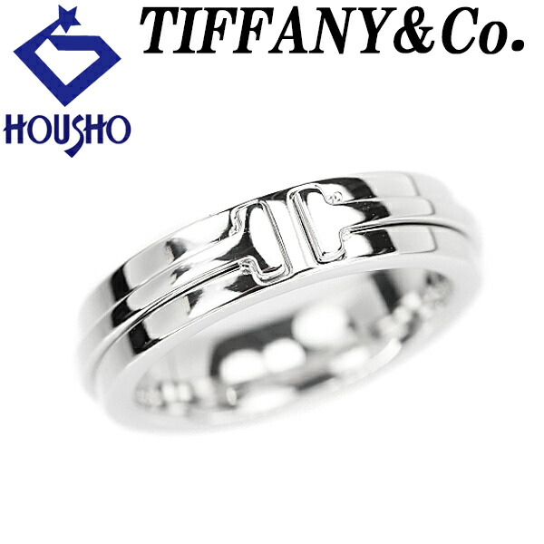 楽天市場】ティファニー T ナロー リング K18WG 地金のみ 石なし