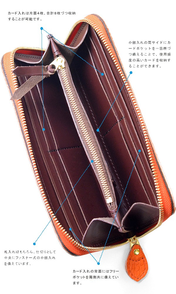 楽天市場】【20%OFF】長財布 ラウンドウォレット メンズ レディース