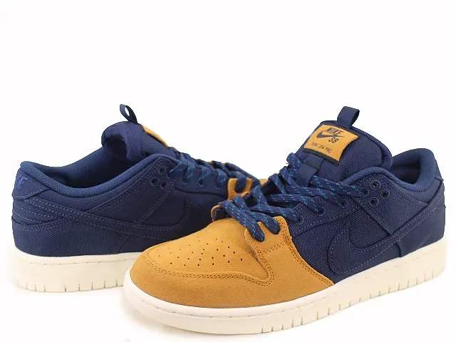 楽天市場】NIKE SB DUNK LOW PRO PREMIUM DESERT OCHRE/MIDNIGHT NAVY
