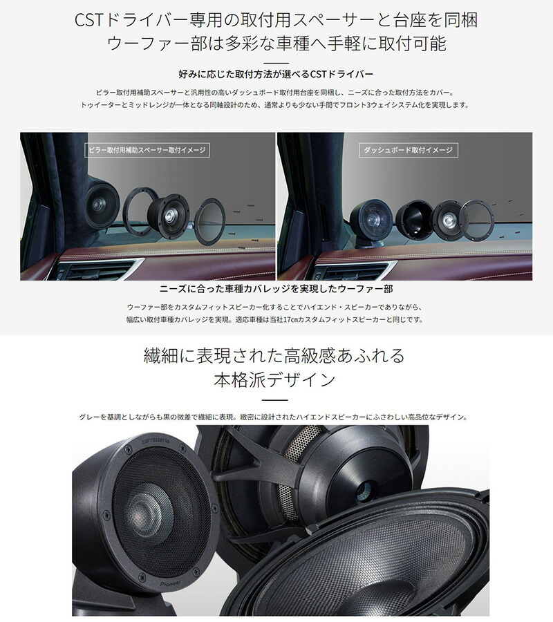楽天市場】TS-Z900PRS パイオニア カロッツェリア 17cmウーファー