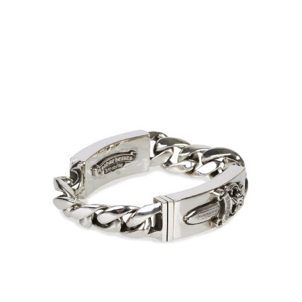 楽天市場】クロムハーツ ダブルIDブレスレット ダガー クラシック