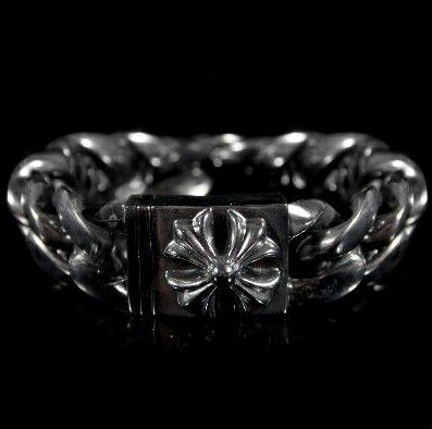 楽天市場】クロムハーツ ラージ ＃3 クラシックリンク ブレスレット