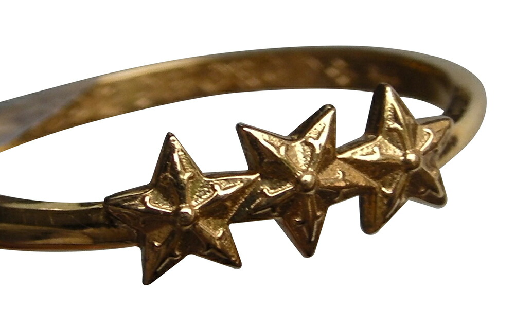 楽天市場】CHROME HEARTS 22K 3 STARS BUBBLEGUM RING クロムハーツ