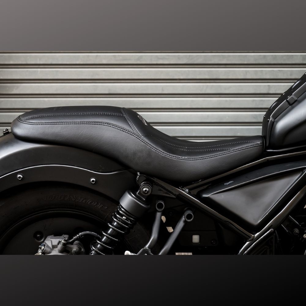 楽天市場】ホンダ レブル250/500交換用ブラック スペシャルロング