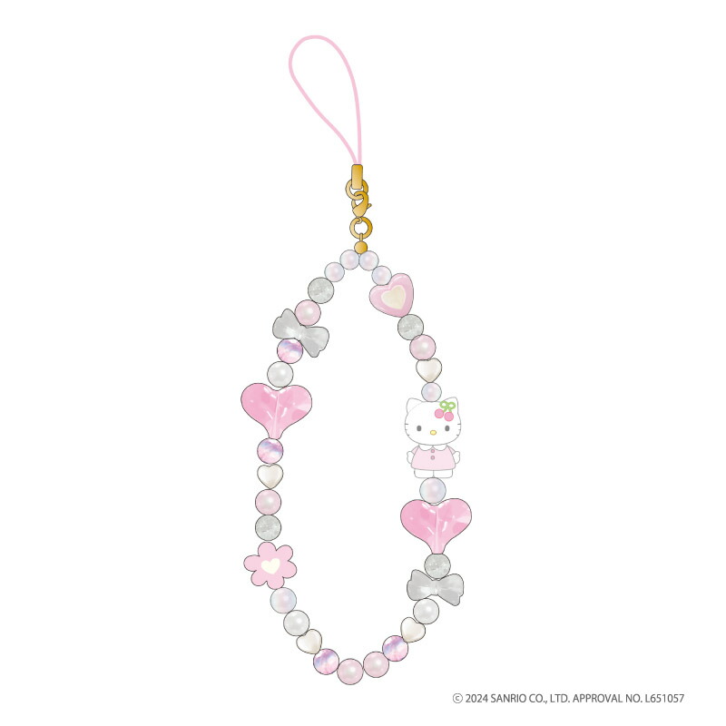 キティ 蝶 蓄光 ストラップ ハローキティ 蓄光 バタフライ 蝶