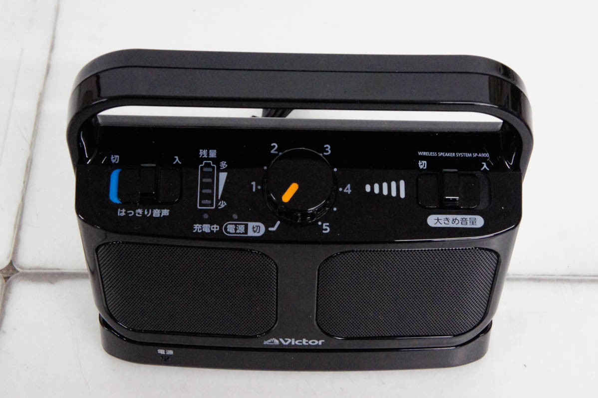楽天市場】【中古】Victorビクター TV用ワイヤレススピーカー みみ楽