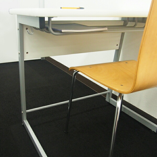 楽天市場】研修用デスク W750 ホワイト ソフトエッジ RFJD-7570W