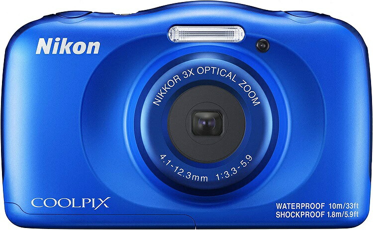 楽天市場】【新品】【即納】Nikon ニコン COOLPIX W150 ブルー カメラ