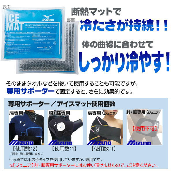 楽天市場】【野球 アイシング用品】ミズノ アイスマット 単品 保冷材