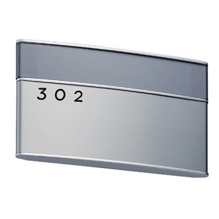 楽天市場】ナスタ 室名札 KS-N39S （部屋番号付き）ステンレス製