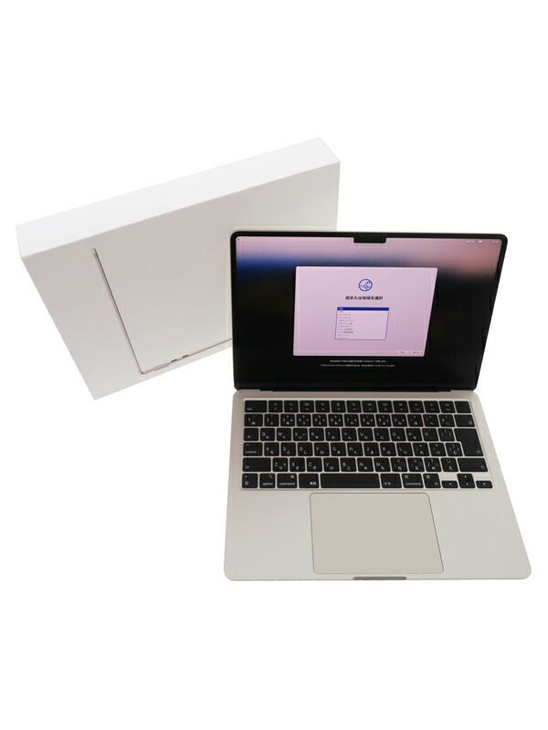 楽天市場】macbook air m2 スターライト 512gbの通販