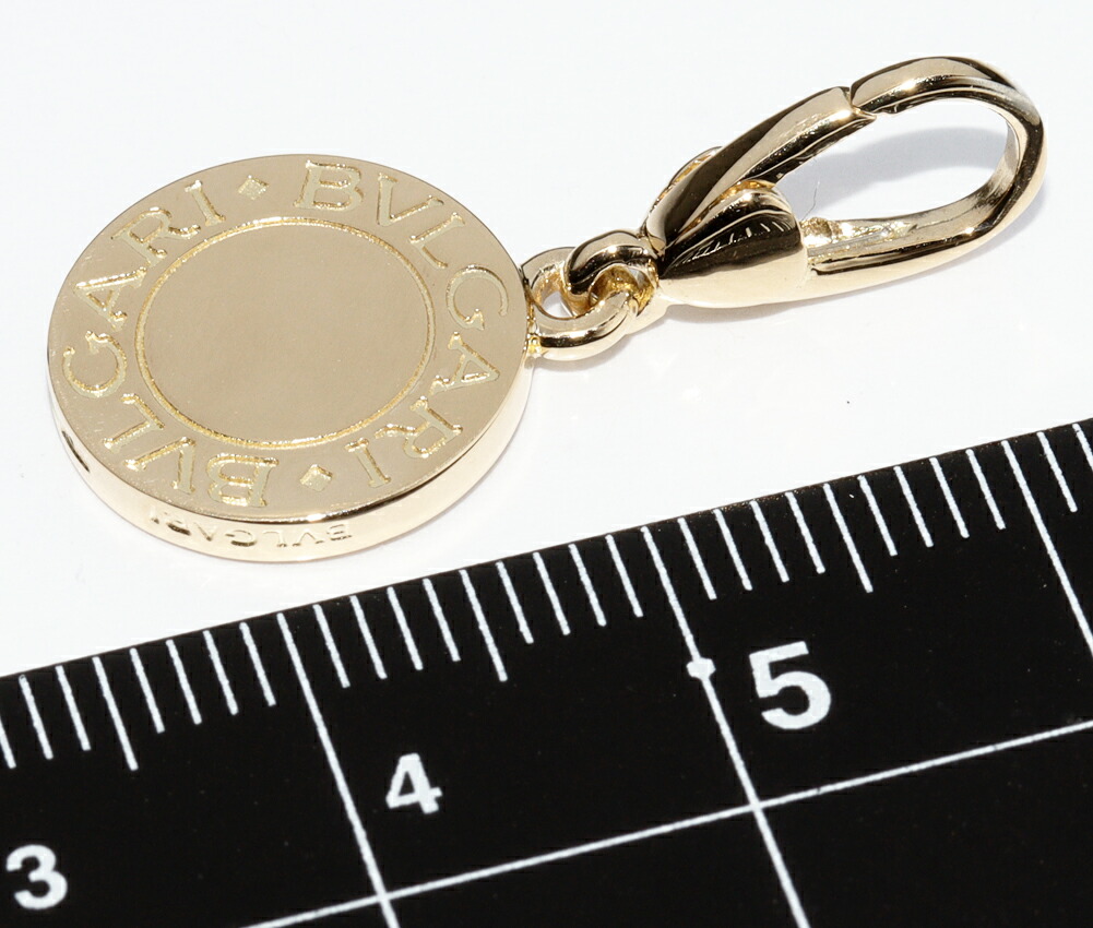 楽天市場】ブルガリ チャーム ペンダントトップ K18YG オニキス