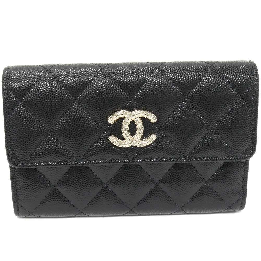 楽天市場】シャネル 三つ折り財布(小銭入れあり) ココマーク