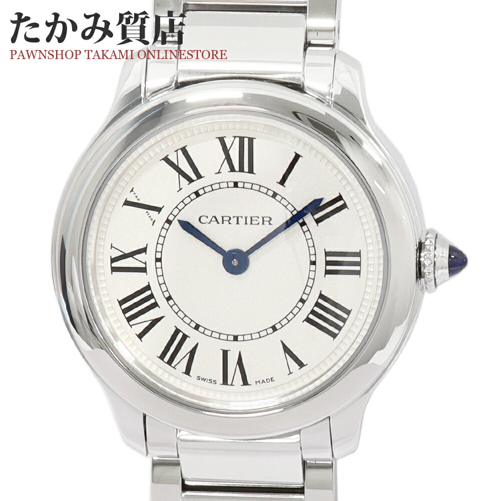 楽天市場】カルティエ ロンド マスト ドゥ カルティエ 29MM WSRN0033