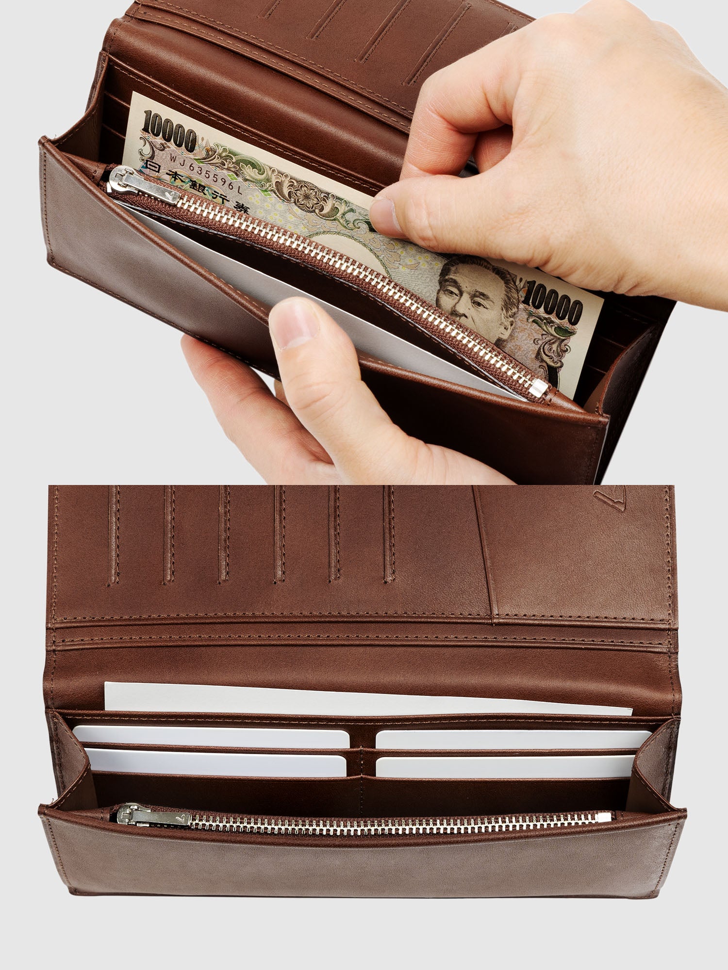 楽天市場】【土屋鞄公式】ヌメ 長財布(縦型) : 土屋鞄製造所（楽天市場店）