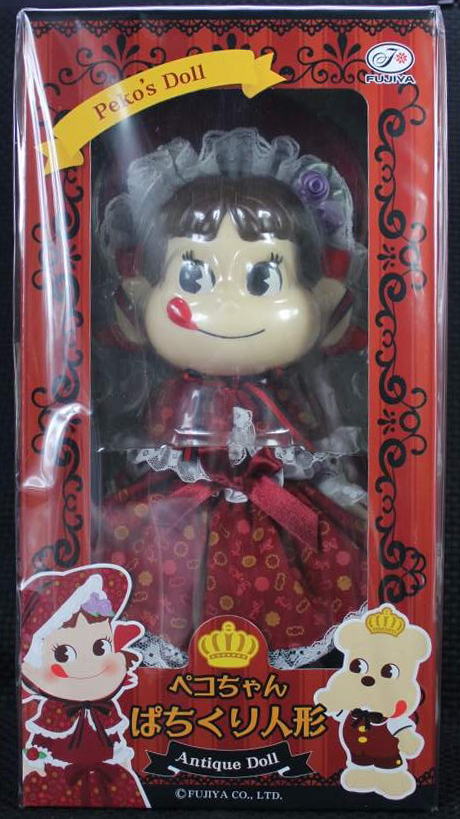 楽天市場】ペコちゃんぱちくり人形アンティークドール【新品同様品
