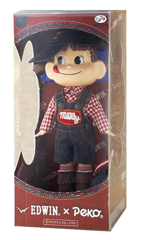 楽天市場】EDWIN x PEKODENIMエドウィン デニムペコちゃん【新品同様品