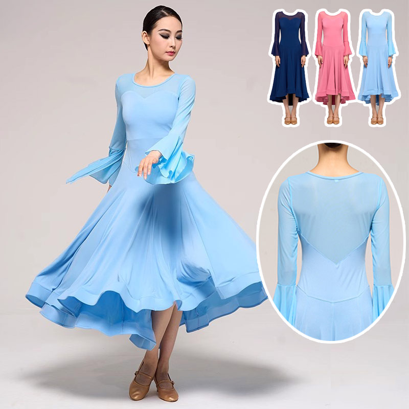 楽天市場】社交ダンスドレス 胸パット付き モダンダンス 社交ダンス