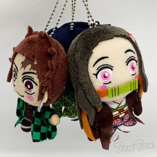 楽天市場】鬼滅の刃 キーチェーンマスコットVol.1 3種セット 【即納品