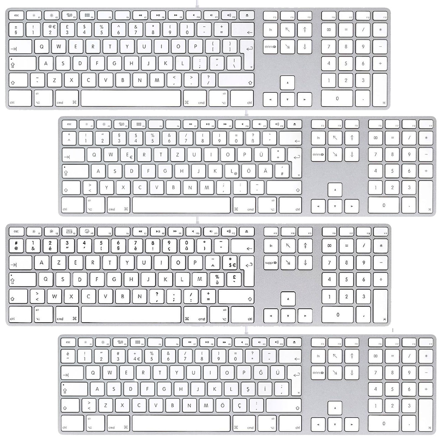 楽天市場】Apple 純正 USB 有線 キーボード A1243 世界各国Ver. : Dog