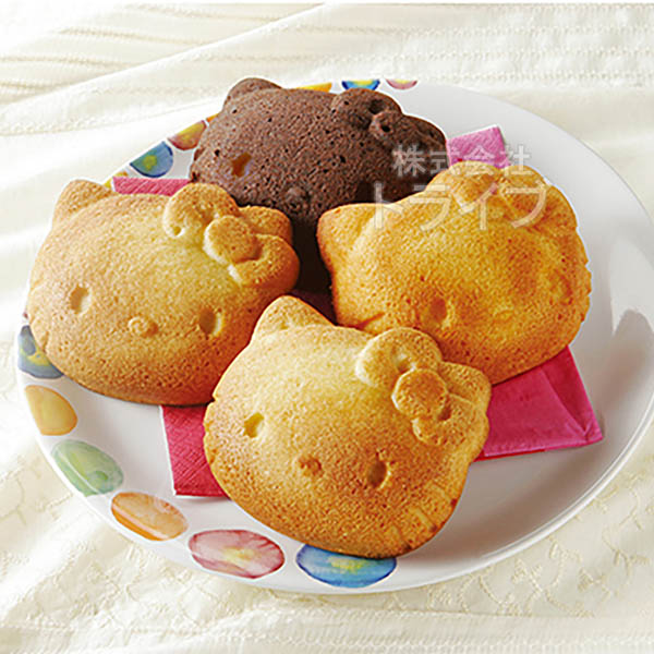 楽天市場】ハローキティ シリコンケーキ型 2個入 SLM1 551666 置配対応