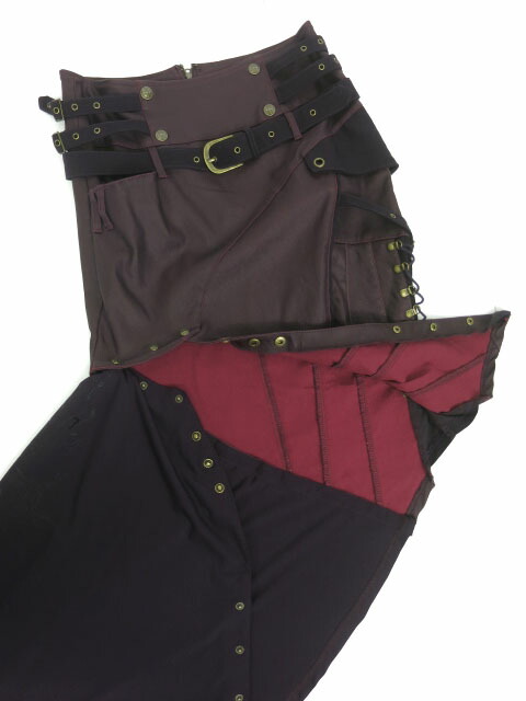 楽天市場】【中古】Ozz Croce / ベルト付きアシンメトリーロング