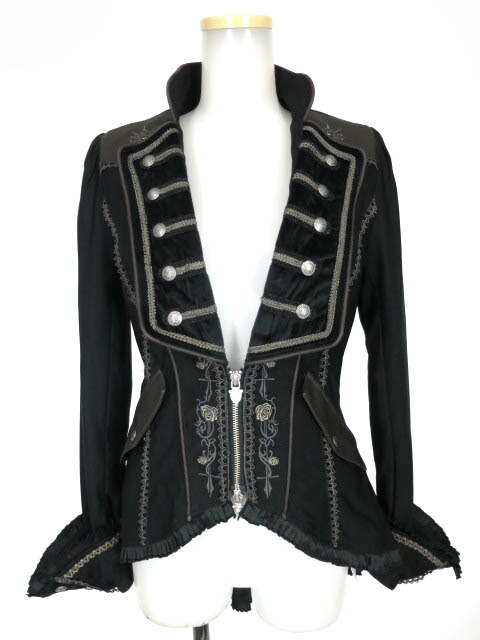 楽天市場】OZZ ONESTE / 薔薇刺繍ナポレオンジャケット オッズオン